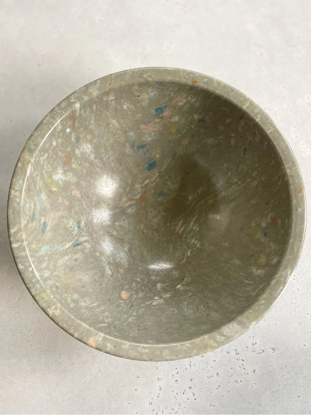 Texas Ware Gray Confetti Melamine Mixing Bowl 118